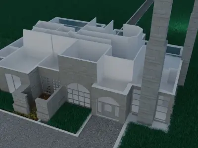 Modern House 3D model