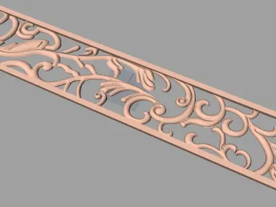 Artcam Aspire 3D relief models STL Files used for CNC E558 3D model