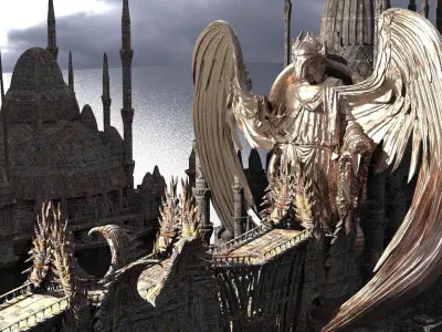 Dragons Palaces 3  3D model