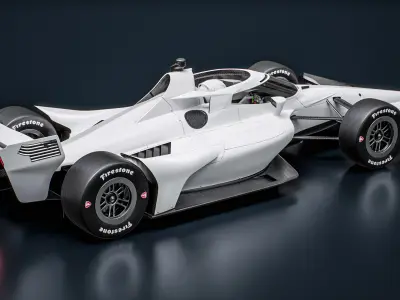  Dallara DW12 UAK-18 2025 High Downforce 