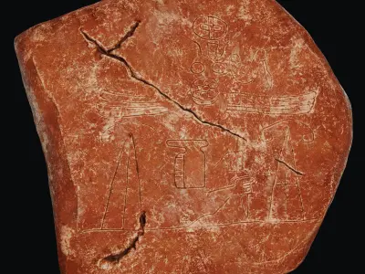 Kizildag - Hartapu Monument 2 3D model