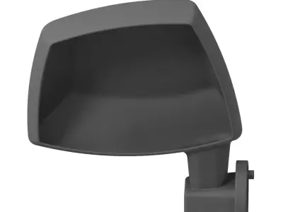 Cargo Truck Mirror Cover 3D model