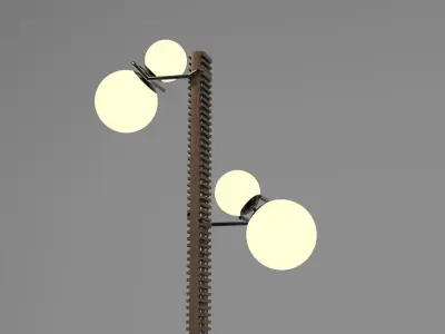 Modern Design Lighting 3D Model - High Quality and Detailed 3D model