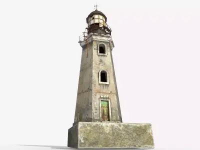Abandoned Lighthouse  3D model
