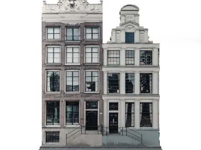Building amsterdam 3D model