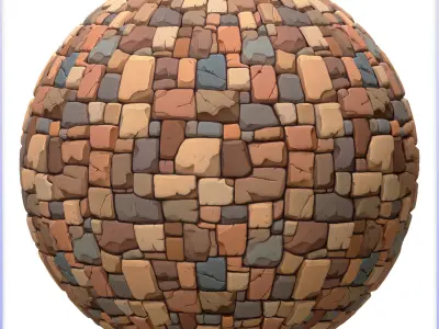  Stylized Stone Floor Seamless Texture Texture purchase