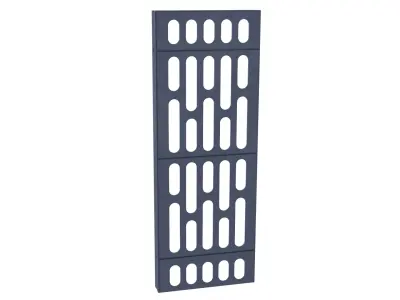 Death Star Wall Panel - C - 1-12 scale Blackseries Free 3D print model