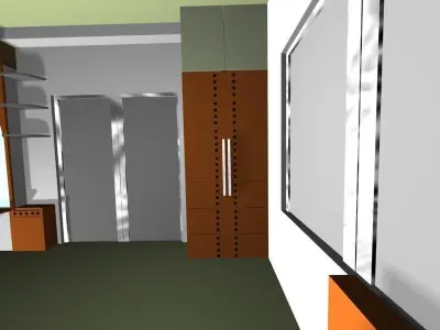 Living Room Decoration 03 Low-poly 3D model