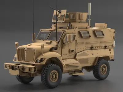  International MaxxPro Armored Fighting Vehicle 