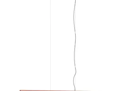 Almendra Linear Suspension 3 3D Model 3D model