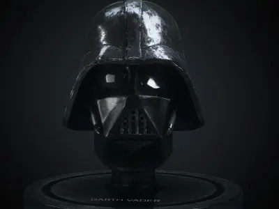 Darth Vader Helmet 3D model 3D model