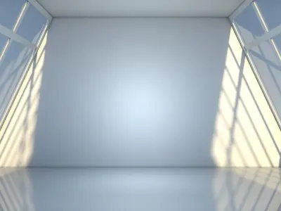 Sci Fi Room 3D model 13