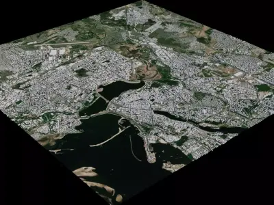 Kazan - Russia 3D model
