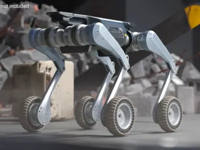  Lynx Terrain Exploration Robot Used 