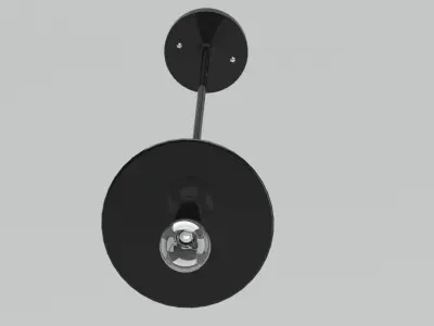 Workstead Black Pendant 3D model