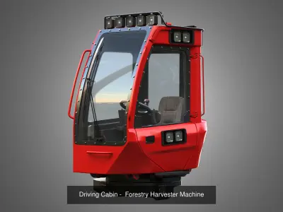 Forestry Harvester Cabins - 3 in 1 Package