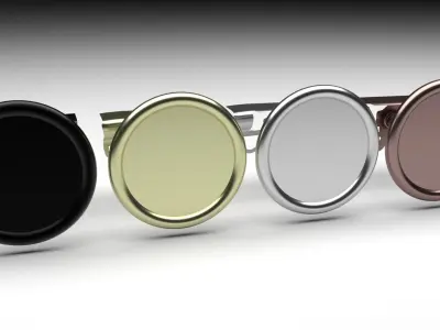 Fire Sprinklers Set 3D model