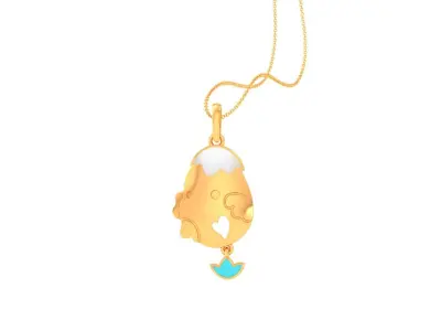 Kids Pendant - 17 3D print model