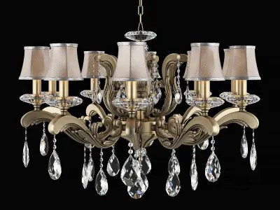 699108 Battitura Osgona Chandelier 3D model