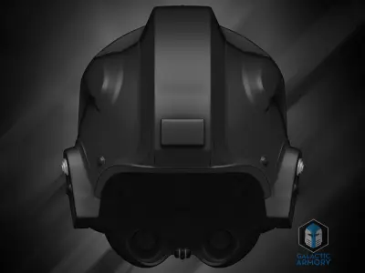 Tie Fighter Pilot Helmet 3D print model