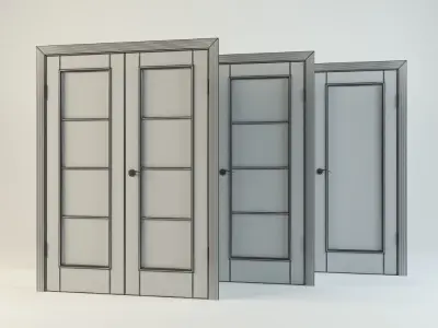 Belwood doors 3D model