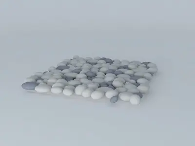 Pebble stones Free 3D model