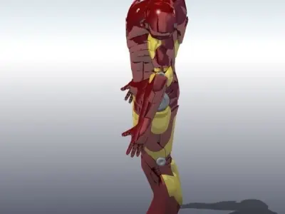 Iron Man 3D model