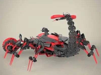 Robotic Scorpio 3D model