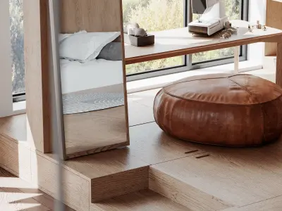 apartment interior scenes     3D model 40