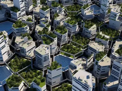 Future City A 5 3D model