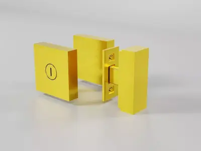 Door Lock CG4 3D model