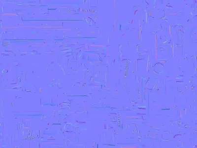 Futuristic Modular Sniper Rifle 3D Model SciFi Marksman Low-poly 3D model