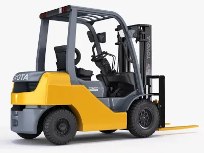  Toyota forklift 8FD25 