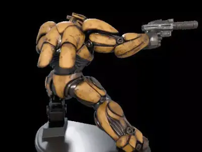 Bumblebee Transformer 3D print model