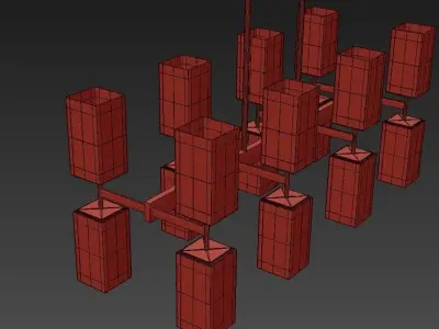 PALAZZO CHANDELIER 3D model