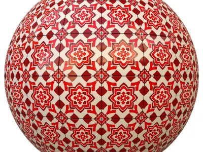 tile patterned 55-seamless-4k-pbr Texture