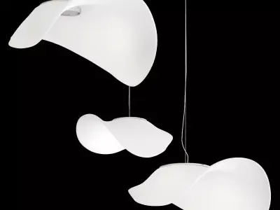 Close to Ceiling Light 2 3D model