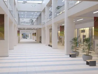  Shopping Mall interior 
