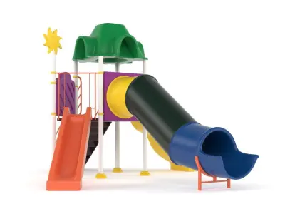 Children Slide Playground 3D model