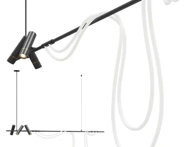 Clemens Linear Lamp 3D model
