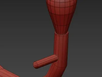 Scarlet Splendour 3D model