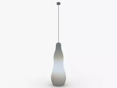 1502 - Hanging Lamp Low-poly 3D model