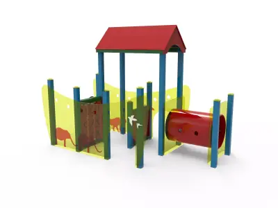 playground equipment 3D model