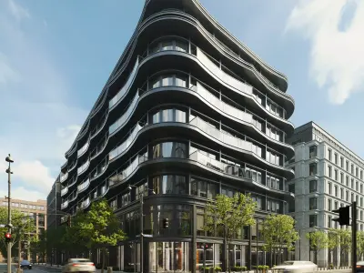 Archmodels vol 304 -  medium-sized modern city buildings 3D model