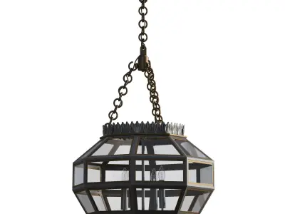 Needles Hang Pendant 3D model