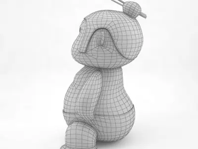 Figure sumo fighter 3D model