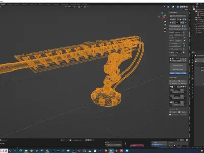 High Quality Laser Cannon 3D model