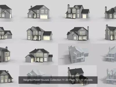 British House Design Collection 11-20 Pack T2