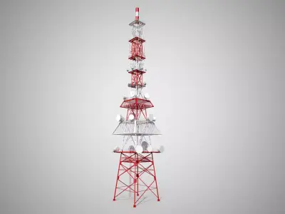 TV Tower 3D model