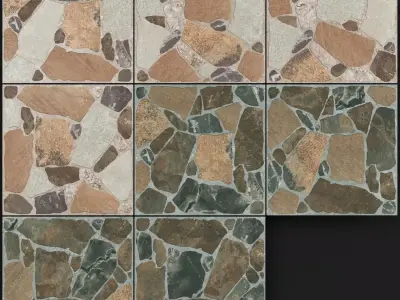 Keros Binary Beige And Marengo 3D model